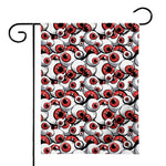 Scary Red Eyeball Pattern Print House Flag
