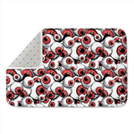 Scary Red Eyeball Pattern Print Indoor Door Mat