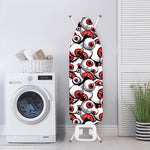 Scary Red Eyeball Pattern Print Ironing Board Cover