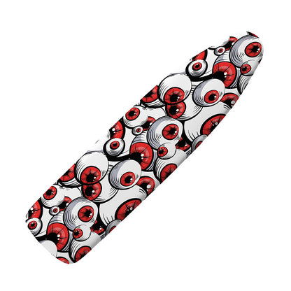 Scary Red Eyeball Pattern Print Ironing Board Cover