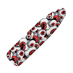 Scary Red Eyeball Pattern Print Ironing Board Cover