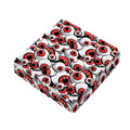 Scary Red Eyeball Pattern Print Outdoor Seat Cushion Cover