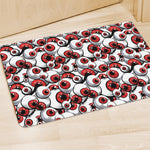 Scary Red Eyeball Pattern Print Polyester Doormat