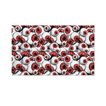Scary Red Eyeball Pattern Print Polyester Flag