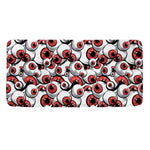 Scary Red Eyeball Pattern Print Towel