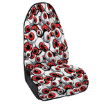 Scary Red Eyeball Pattern Print Waterproof Car Seat Cover