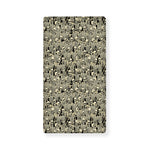 Scary Skeleton Pattern Print Baby Crib Sheet