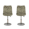 Scary Skeleton Pattern Print Bar Stool Covers