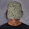 Scary Skeleton Pattern Print Baseball Cap