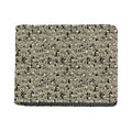 Scary Skeleton Pattern Print Bifold Wallet