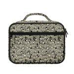 Scary Skeleton Pattern Print Briefcase Bible Bag