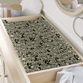 Scary Skeleton Pattern Print Changing Pad Cover