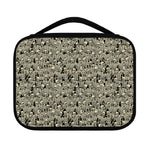 Scary Skeleton Pattern Print Classic Bible Case