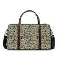 Scary Skeleton Pattern Print Duffel Bag