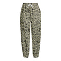 Scary Skeleton Pattern Print Fleece Lined Knit Pants