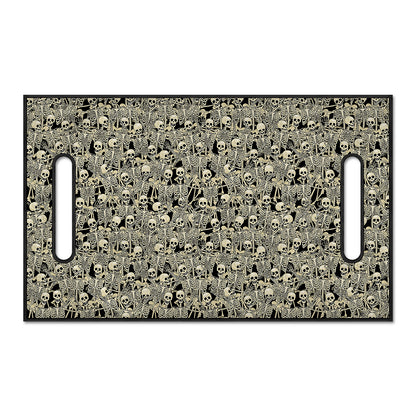 Scary Skeleton Pattern Print Golf Cart Seat Cover