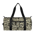 Scary Skeleton Pattern Print Gym Bag