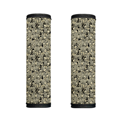 Scary Skeleton Pattern Print Handle Covers