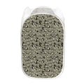 Scary Skeleton Pattern Print Mesh Laundry Hamper