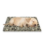 Scary Skeleton Pattern Print Pet Cooling Mat Cover