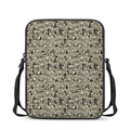 Scary Skeleton Pattern Print Rectangular Crossbody Bag