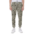 Scary Skeleton Pattern Print Joggers