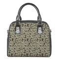 Scary Skeleton Pattern Print Shoulder Handbag