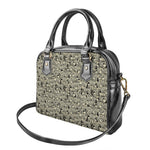 Scary Skeleton Pattern Print Shoulder Handbag