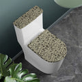 Scary Skeleton Pattern Print Toilet Lid And Tank Cover Set