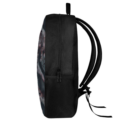 Scary Zombie Hands Print 17 Inch Backpack