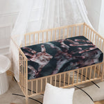 Scary Zombie Hands Print Baby Crib Sheet
