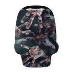 Scary Zombie Hands Print Baby Seat Cover