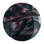 Scary Zombie Hands Print Basketball