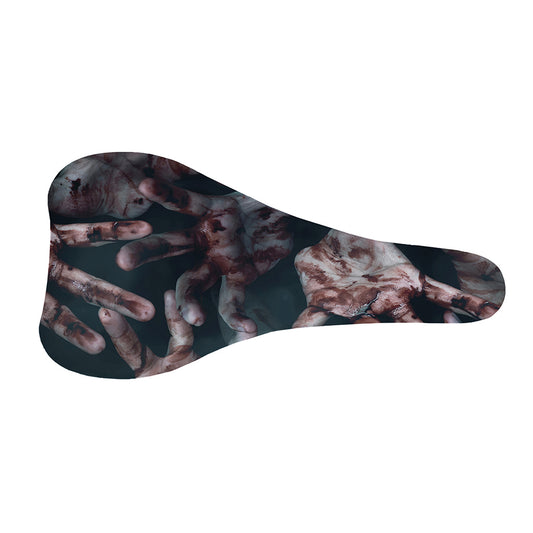 Scary Zombie Hands Print Bicycle Seat Cover