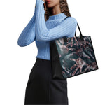 Scary Zombie Hands Print Canvas Tote Bag