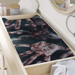 Scary Zombie Hands Print Changing Pad Cover
