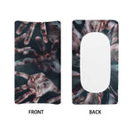 Scary Zombie Hands Print Changing Pad Cover