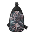 Scary Zombie Hands Print Sling Bag