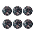 Scary Zombie Hands Print Coaster Set
