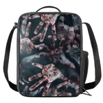 Scary Zombie Hands Print Crossbody Lunch Bag