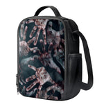 Scary Zombie Hands Print Crossbody Lunch Bag