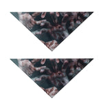 Scary Zombie Hands Print Dog Bandana