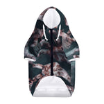 Scary Zombie Hands Print Dog Zip Up Hoodie