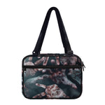 Scary Zombie Hands Print Double Strap Bible Bag