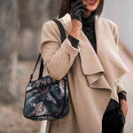 Scary Zombie Hands Print Double Strap Bible Bag