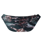 Scary Zombie Hands Print Fanny Pack