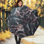 Scary Zombie Hands Print Foldable Umbrella