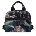 Scary Zombie Hands Print Insulated Lunch Bag