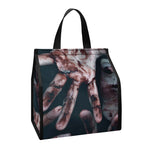 Scary Zombie Hands Print Insulated Lunch Tote