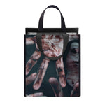 Scary Zombie Hands Print Insulated Lunch Tote